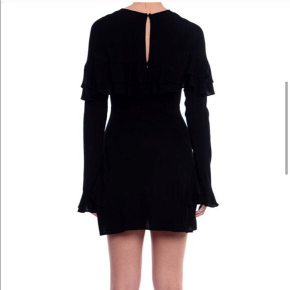 For Love & Lemons Claire Deep-V Mini Dress - Picture 6 of 8